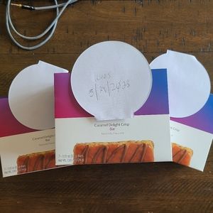 Optavia Caramel Delight Bars, 3 boxes